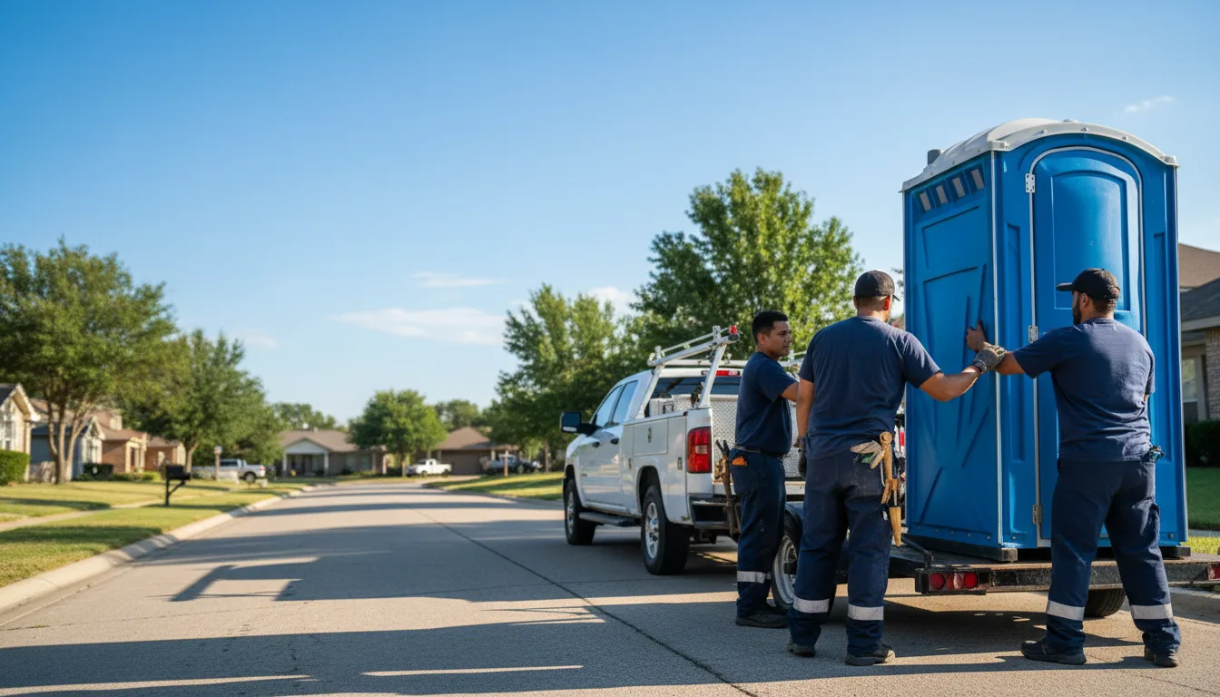 Portable Toilet Rental in Millsap, TX near me